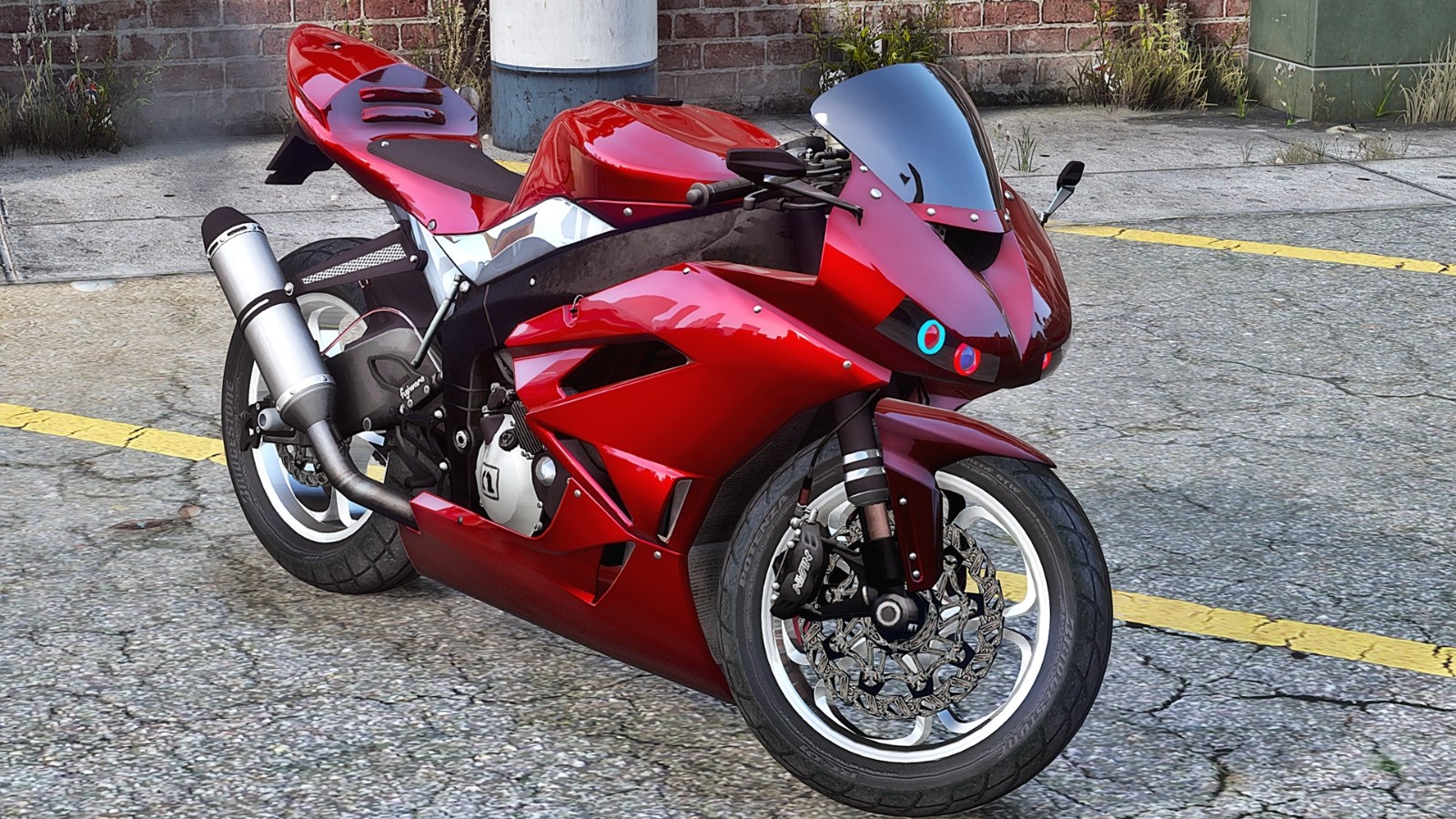 川崎忍者Zx6r修改版V2下载_Vv2版本_侠盗猎车手系列 Mod下载3DM MOD站