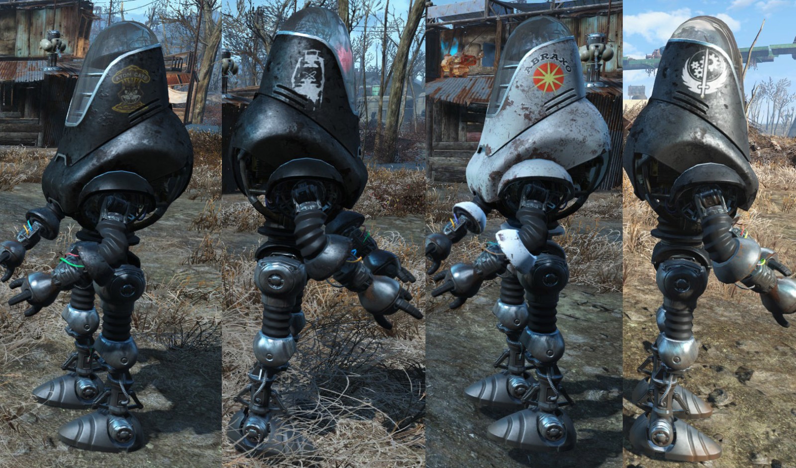 Automatron Robot Faction Paint Jobs下载_V1.1版本_辐射4 Mod下载3DM MOD站