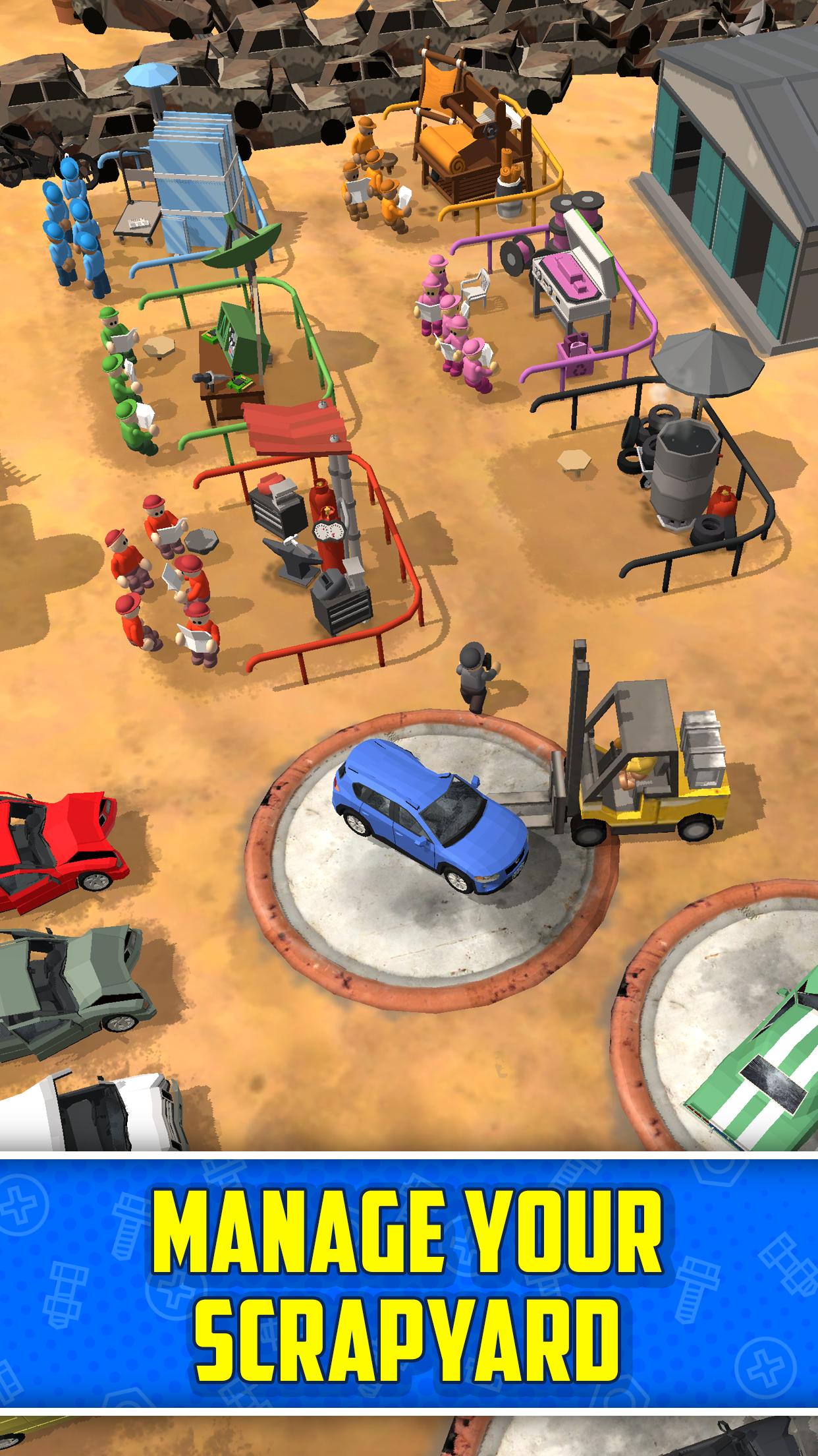 Scrapyard Tycoon Mod Apk 1.6.0 Unlimited Stars Download for Android
