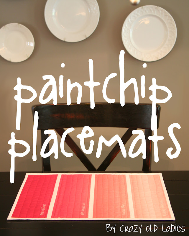 Paint Chip Placemats « modafabrics