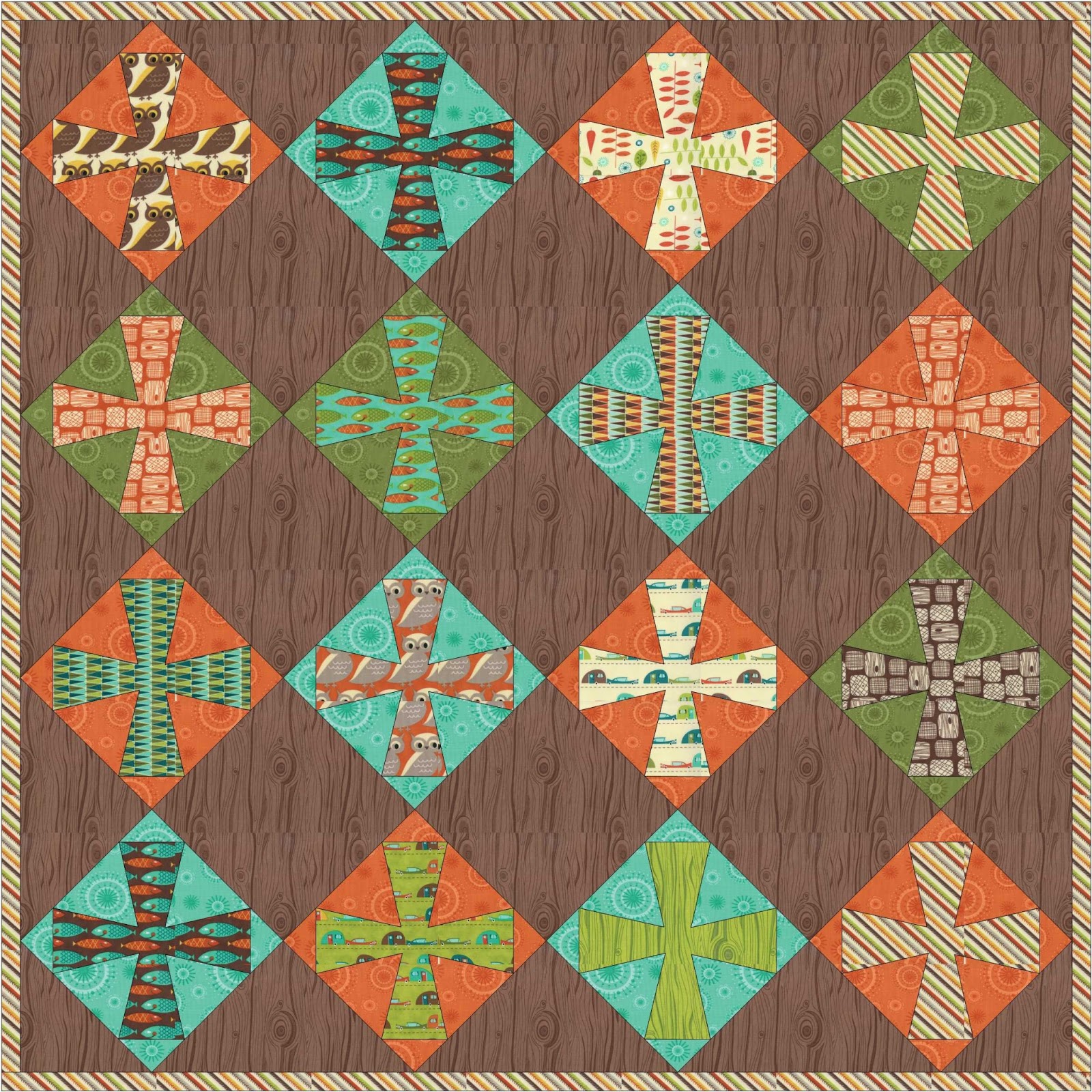 Cozy Campground Quilt « modafabrics