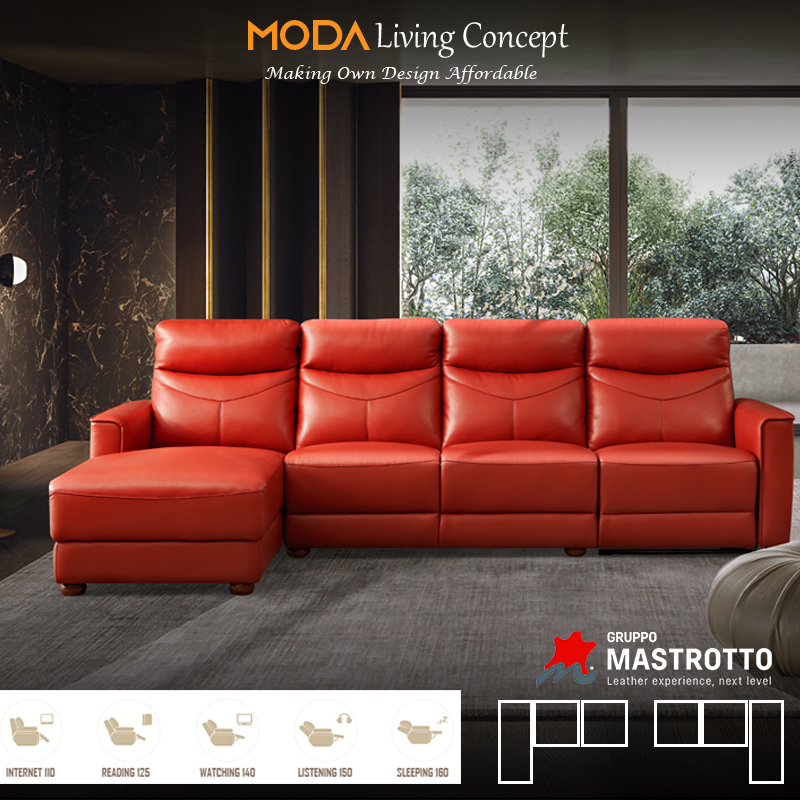 Cowhide Leather Sofa Singapore Baci Living Room