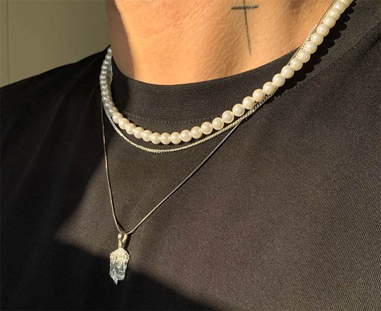 Pérolas para homens Moda Para Homens