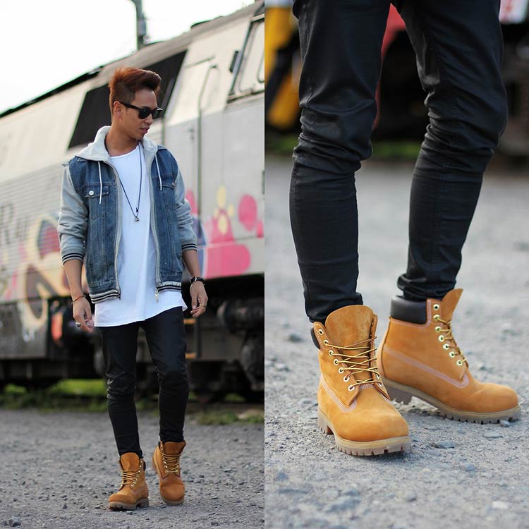 Inspiração Yellow Boot Moda Para Homens