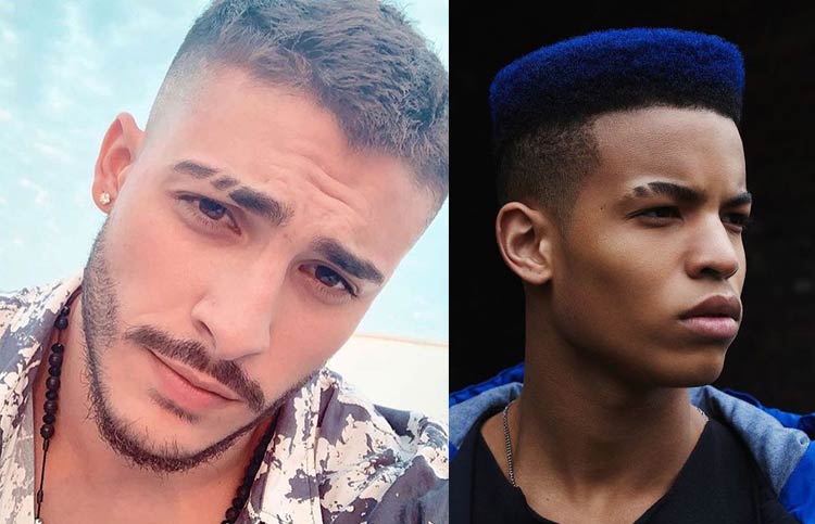 Risco na sobrancelha Conheça a moda da sobrancelha falhada Moda Para