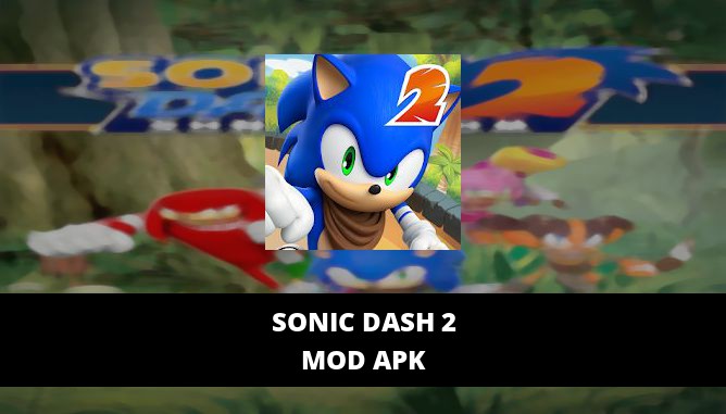 Sonic Dash 2 MOD APK Unlimited Red Star Rings