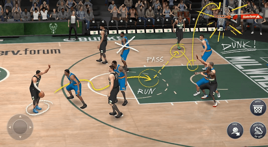 NBA LIVE Mobile Basketball Mod APK unlimited money Latest