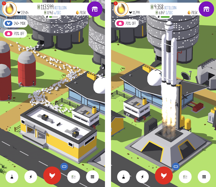 Egg Inc MOD APK iOS (Unlimited Money/ Eggs/ Chicken)