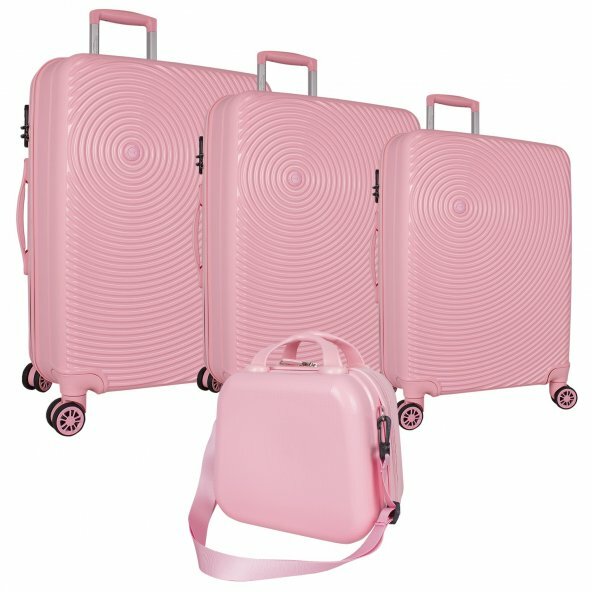 High Quality Luggage Set Powder Color 2021 Suitcase Travel • Moda Russia