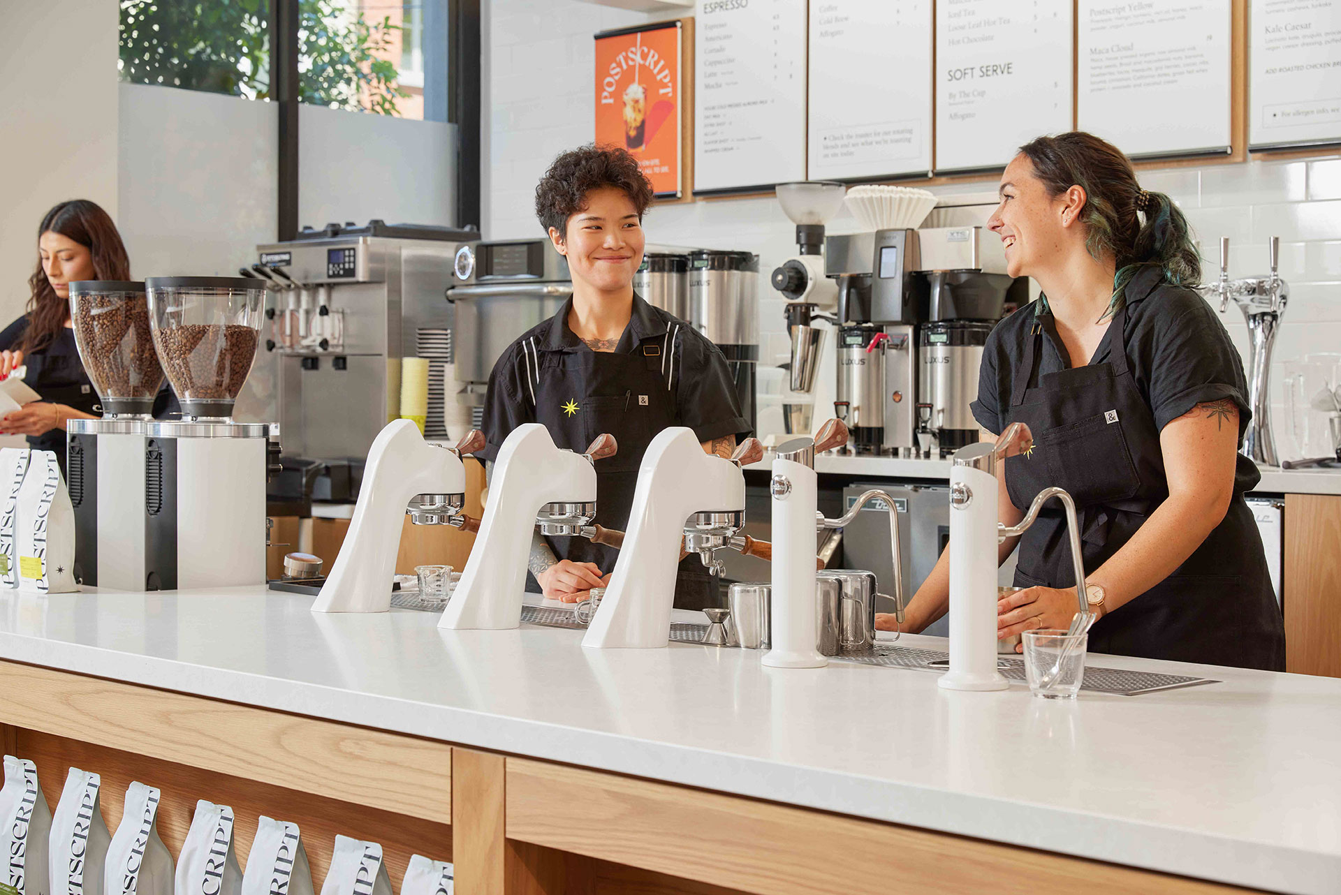 Cafe case study PostScript, USA San Francisco MODBAR