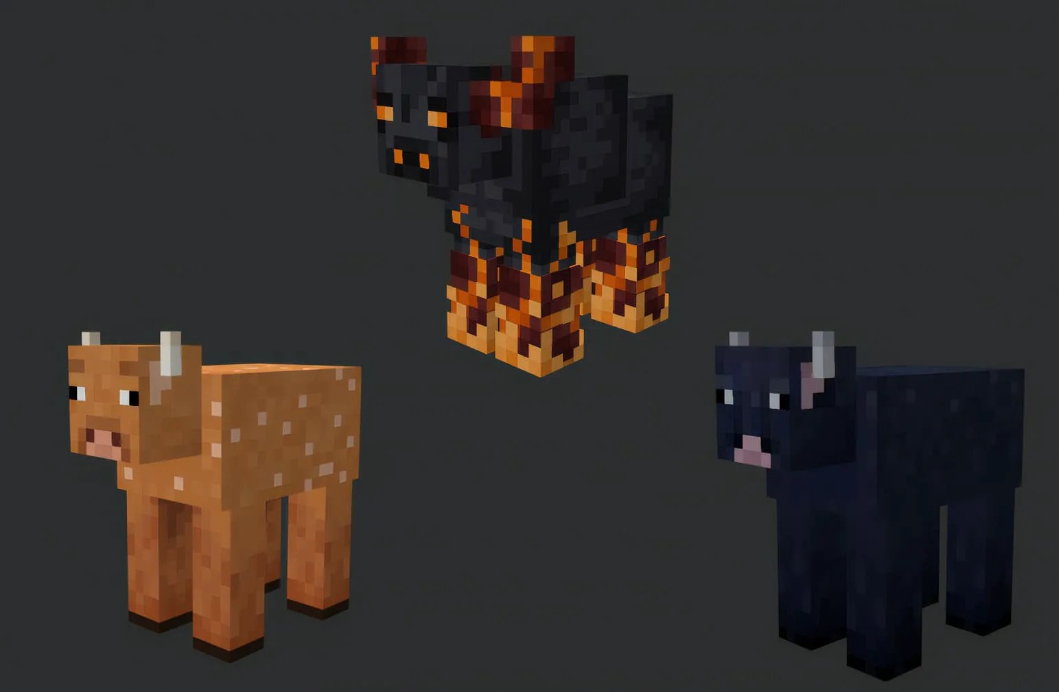 Minecraft Earth Cows texture pack for Minecraft
