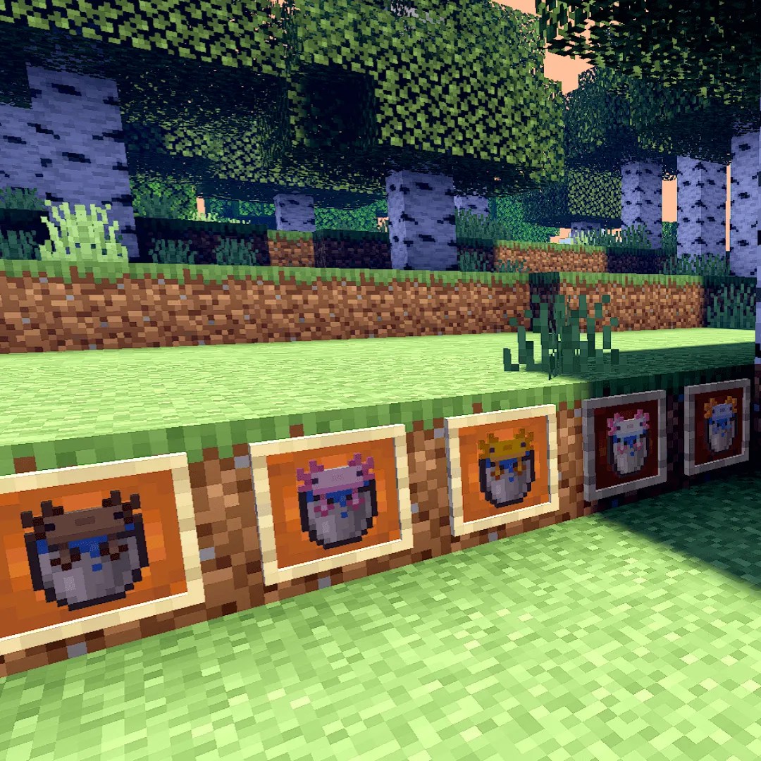 Better Axolotl Buckets Addon for Minecraft