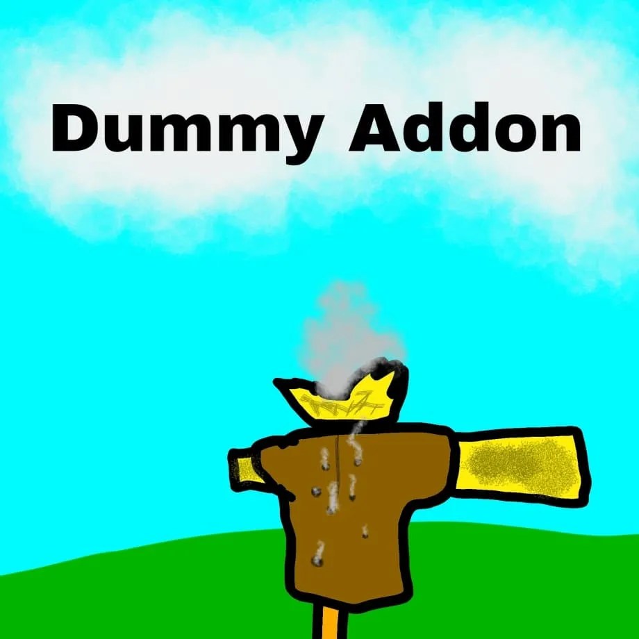 Dummy Addon for Minecraft