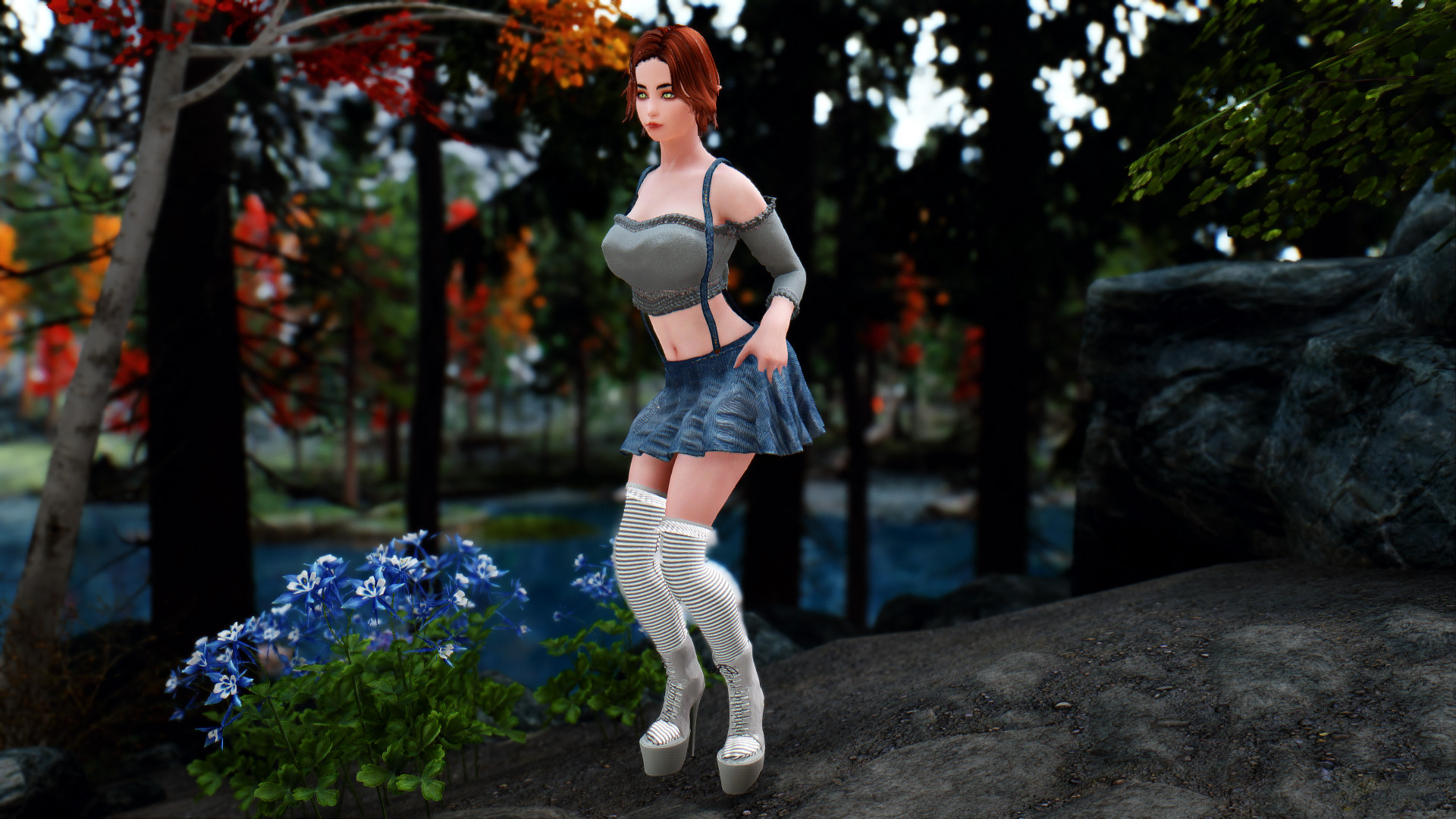 the_elder_scrolls skyrim_se cbbe_3ba cbbe_se clothing female female