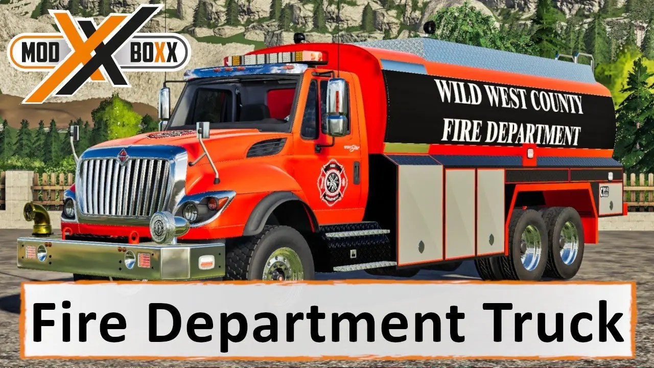 Fire Department Truck ModBoXX