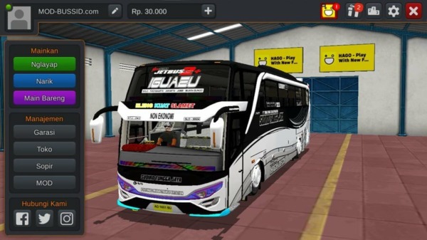 Download MOD BUSSID JB2+ SHD Update JDM
