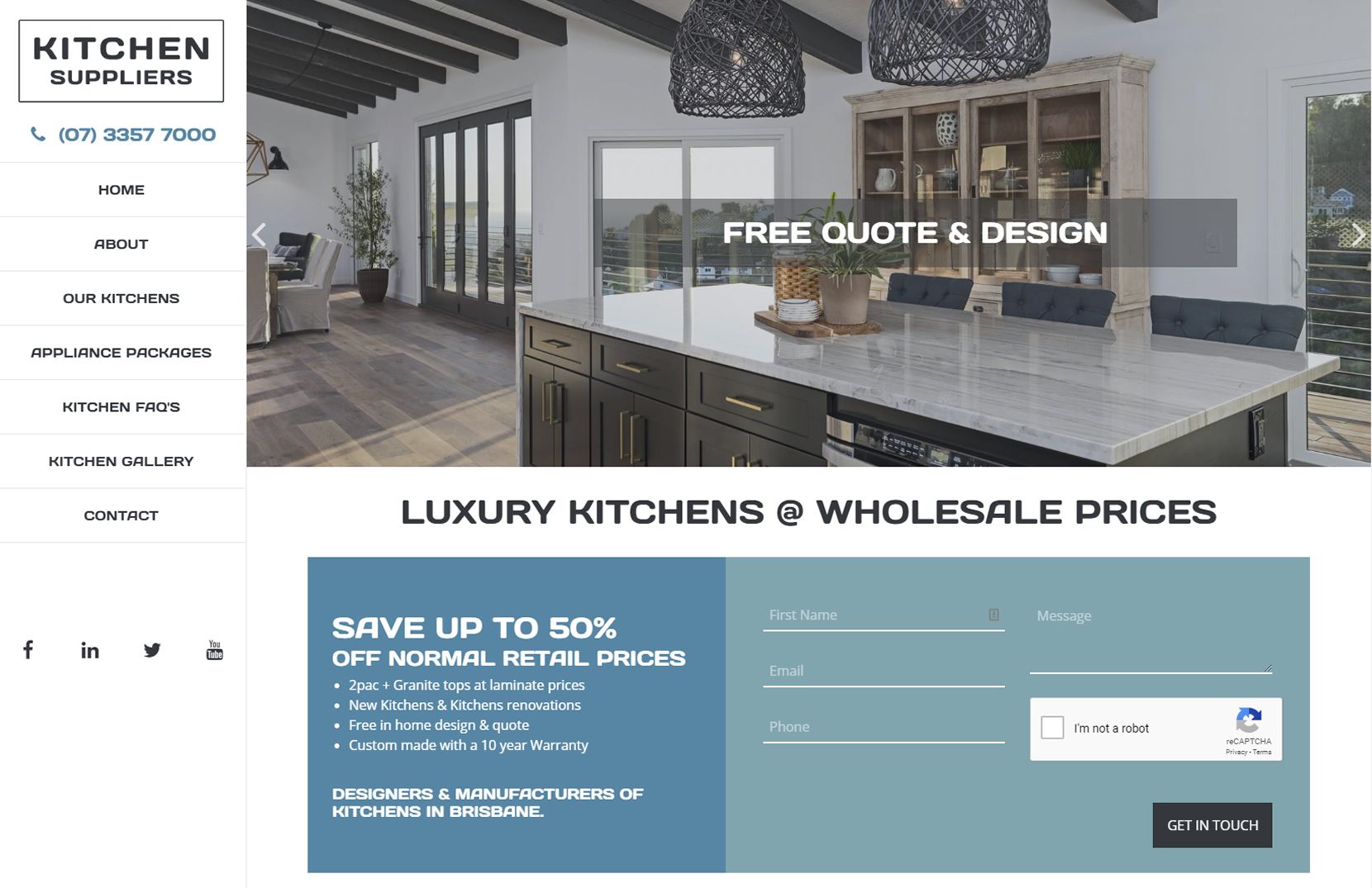 Kitchen Suppliers & Kitchen Wholesalers Brisbane