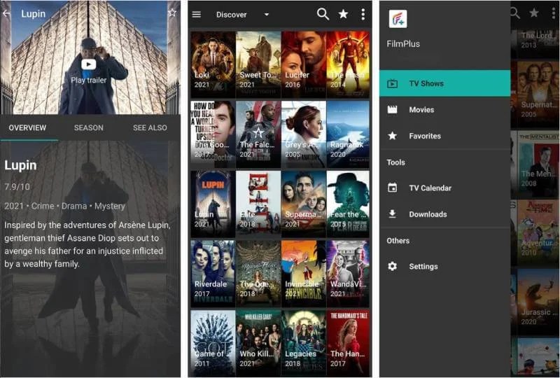Baixar FilmPlus 1.7.2 MOD [Extra/Optimized/ADFree] Baixar 2023