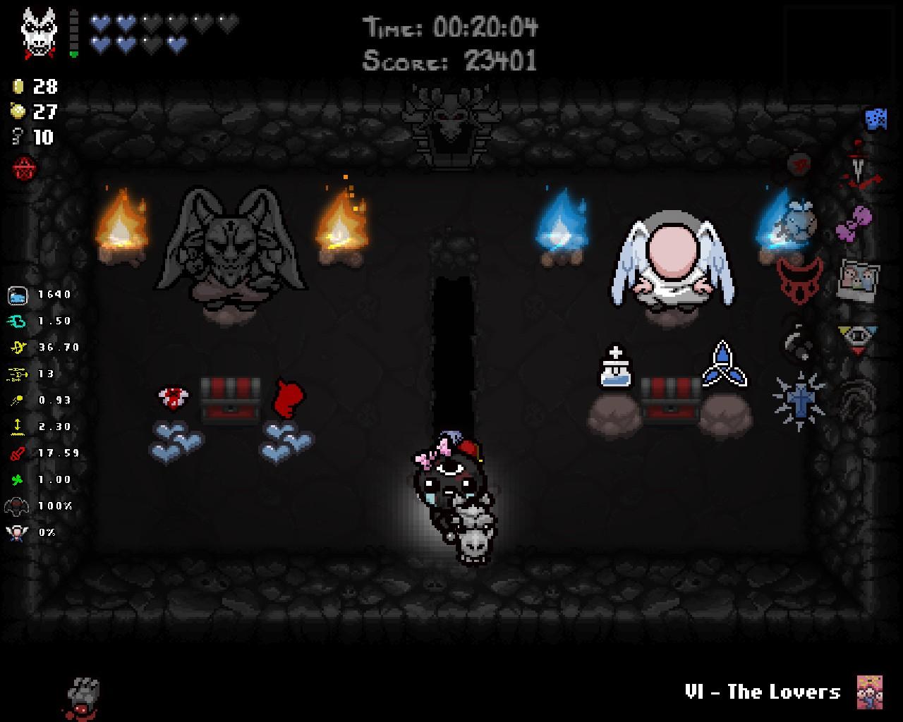 Angel and Devil Rooms Combined! Modding of Isaac
