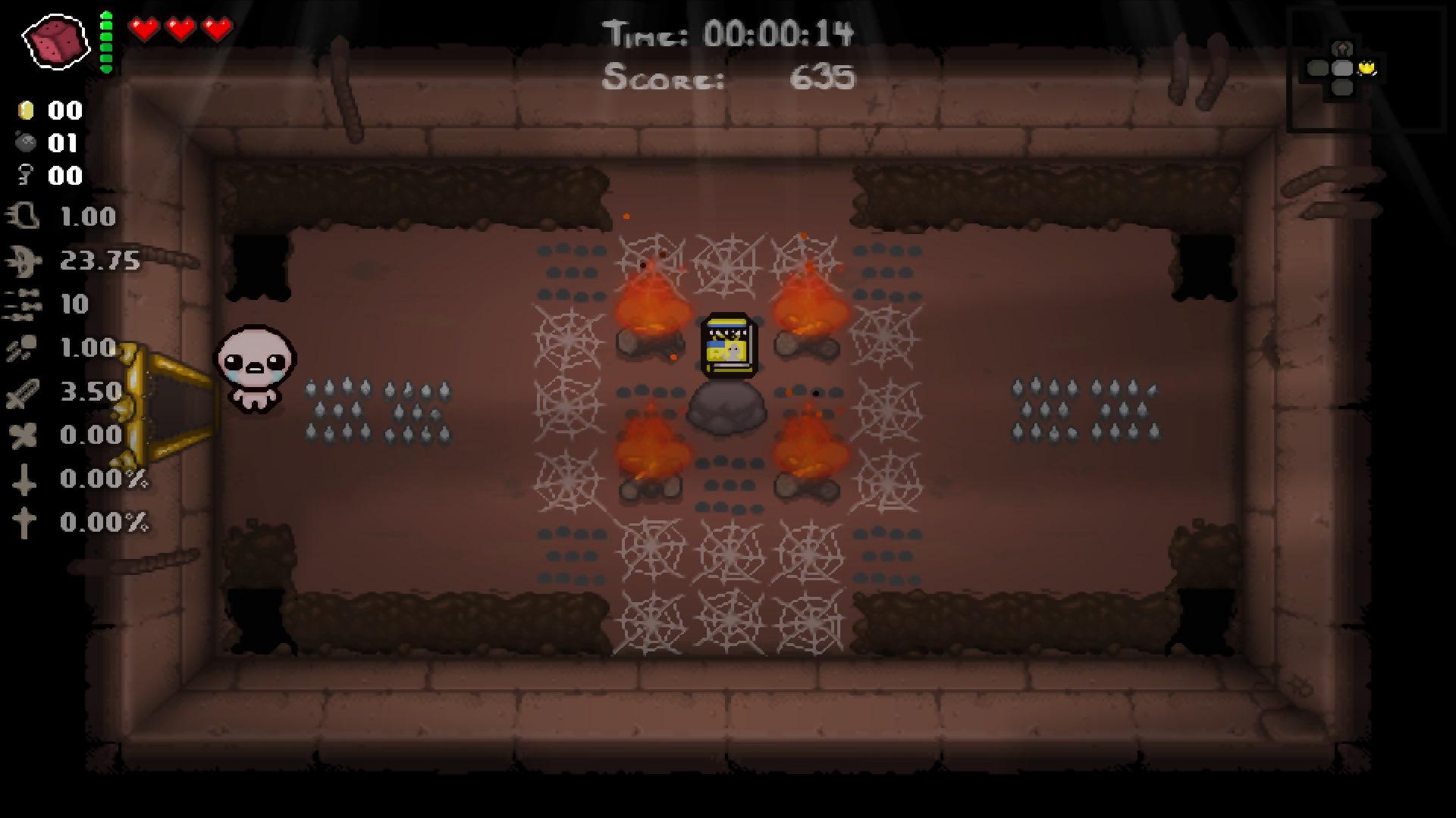 Harder Treasure Rooms Modding of Isaac