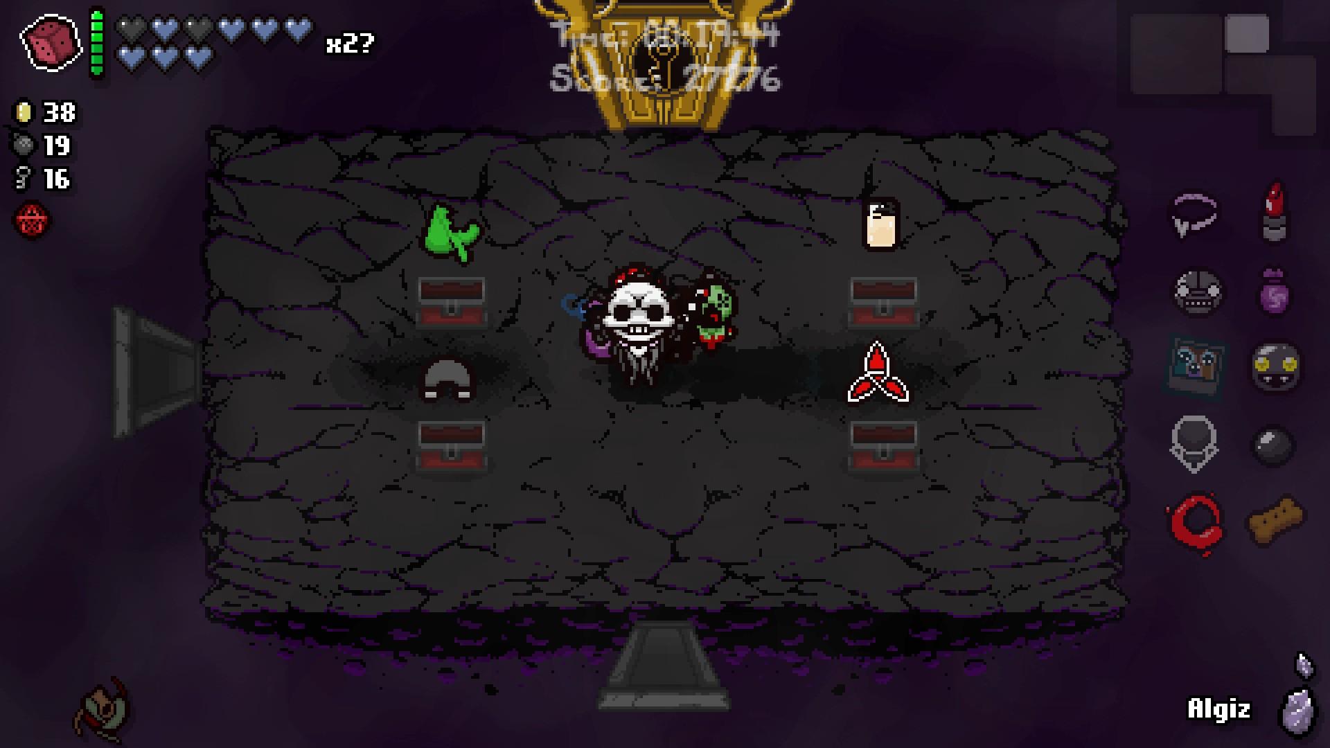 Stone Chests in the Dark Room Mod Modding of Isaac