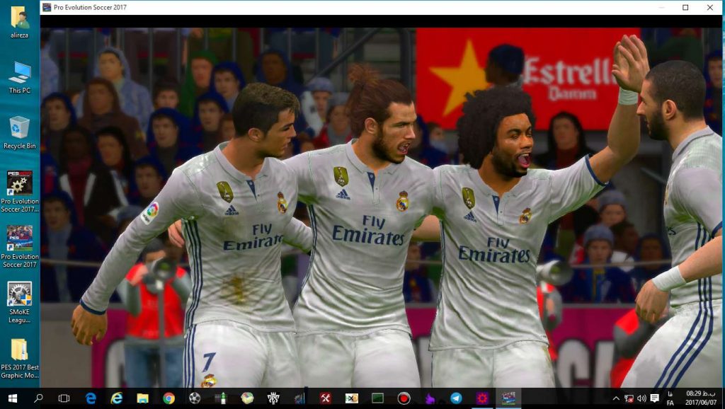 دانلود پچ گرافیکی PES 2017 Best Graphic Patch v4 AIO + Anti Lag مودینگ وی
