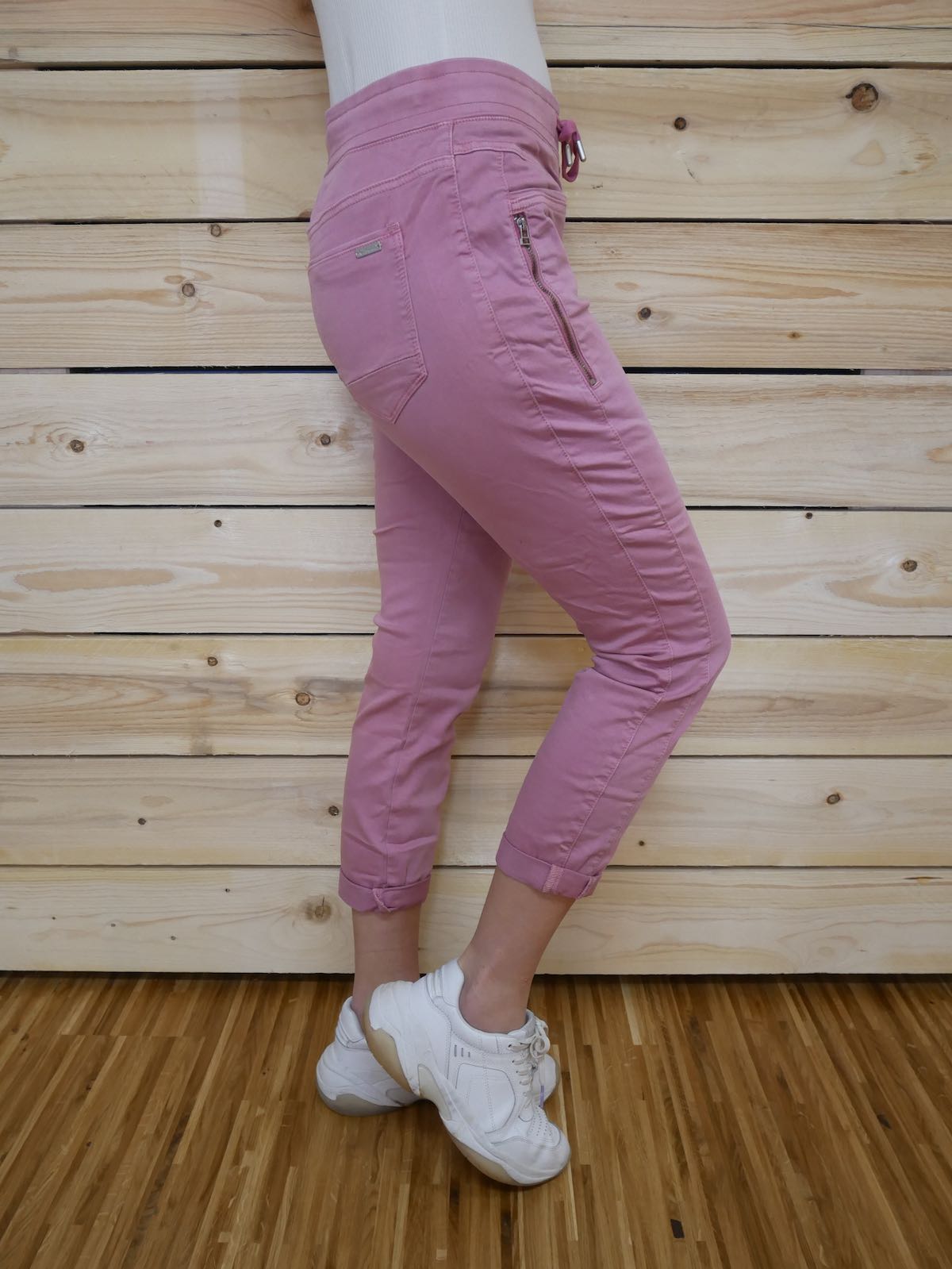 Red Button Jeans Tessy crp jog color pink Modehaus Rieker Süßen