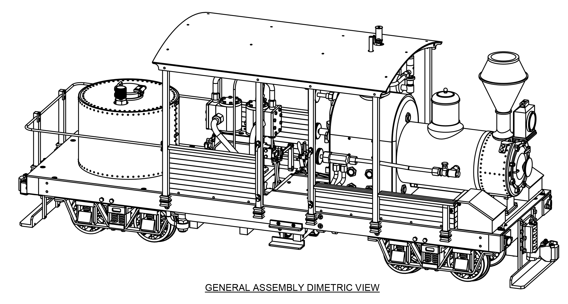 A Climax Class A Live Steam Model