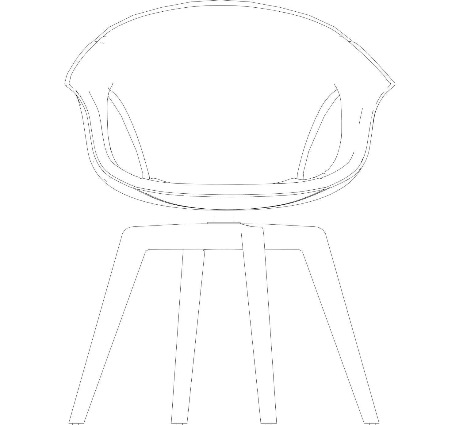 Revit Chair 48 Model And Object