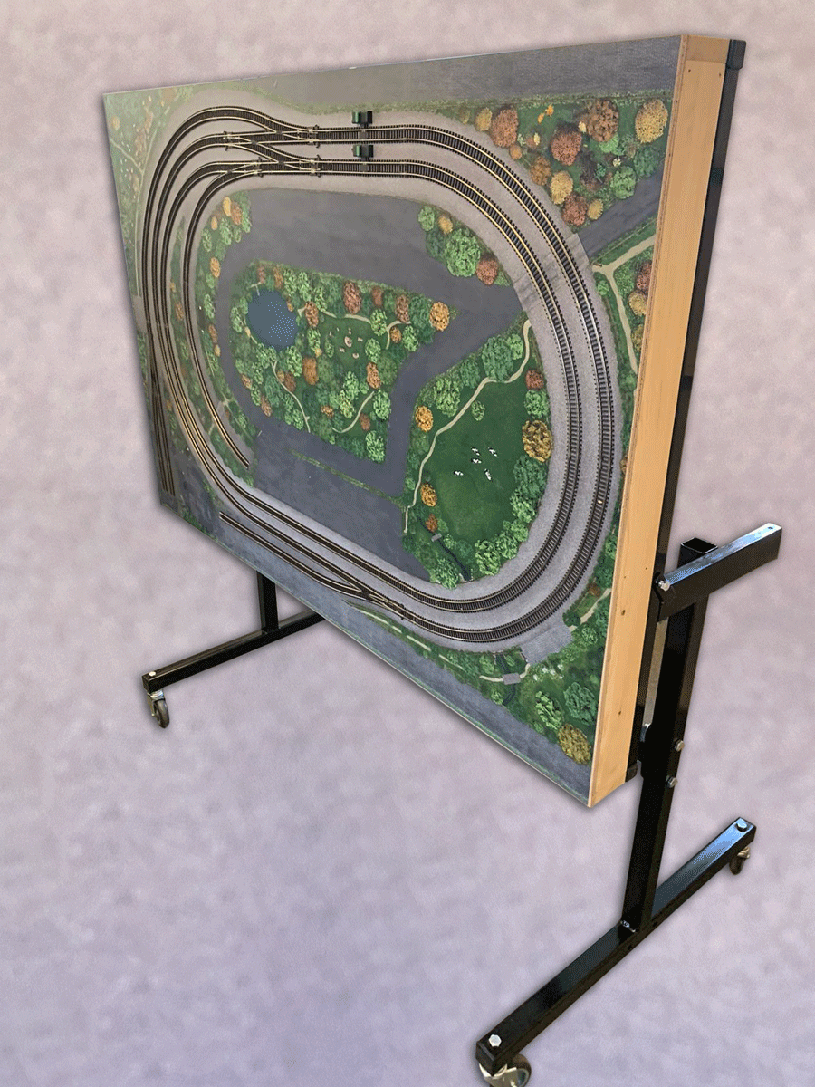 TT120 baseboard and TrakMat Baseboard with trakmat Baseboards.co