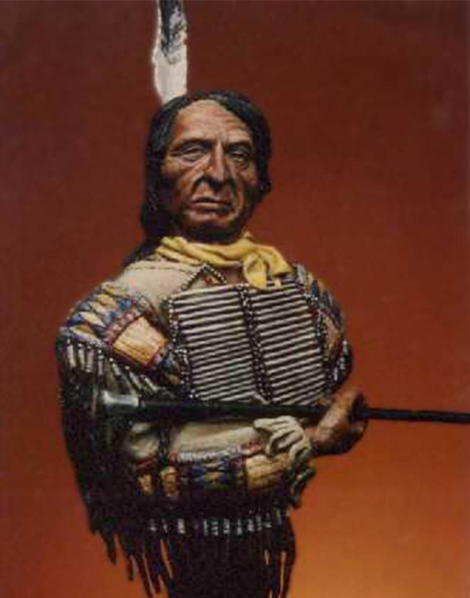Red Cloud Chief of Oglala Lakota (Sioux) 1866 The Model Cellar