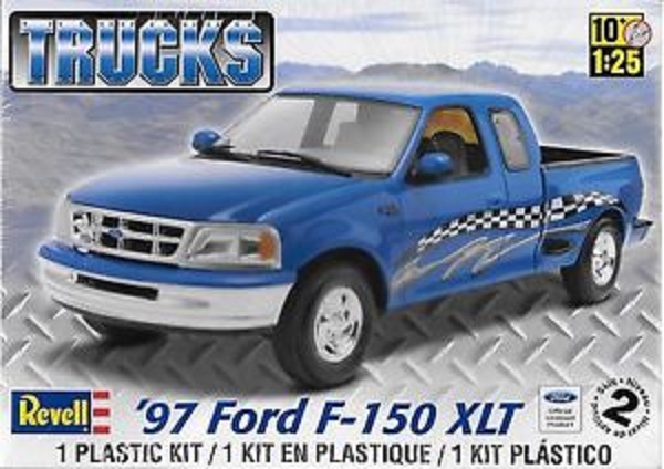 Revell #7215 1997 Ford F150 XLT Pickup Truck 1:25 Scale Plastic Model