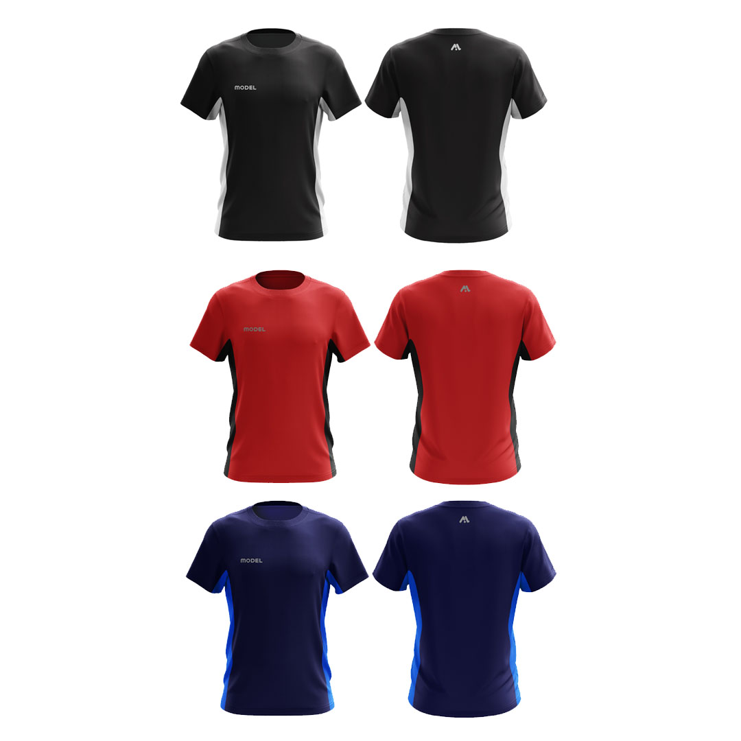 Sports T Shirts shorts sleeve Best light fit 100 polyester Model Sports Works