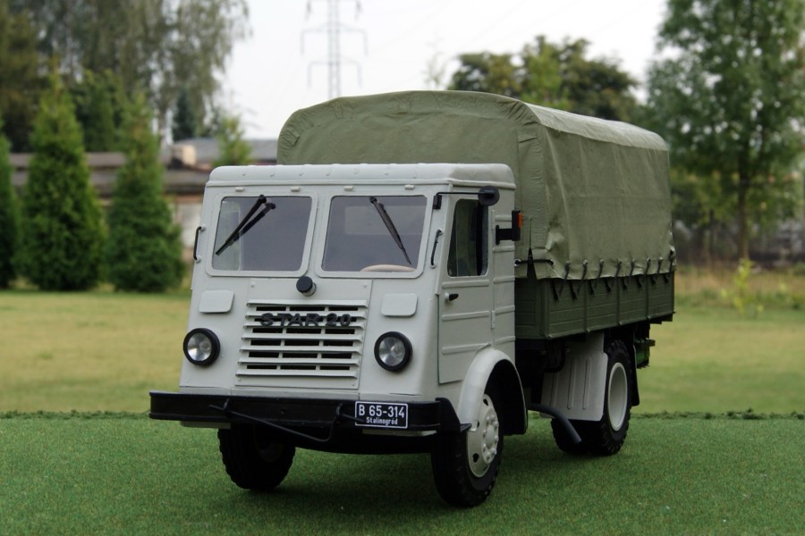 nr kat. 0912 STAR 20 ciężarówka Modele kartonowe