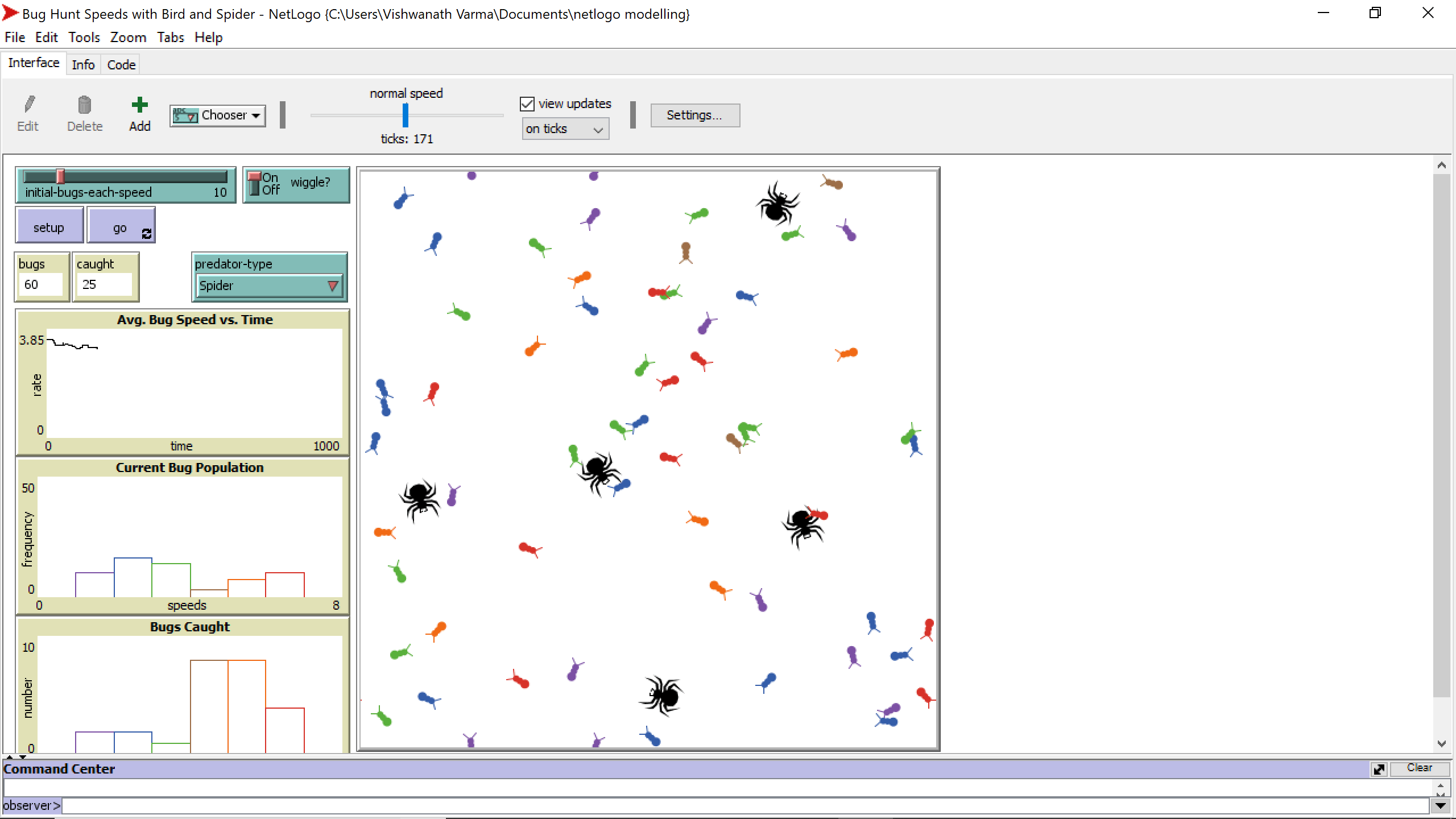 Bug Hunt Speeds with Bird and Spider Predators, by Vishwanath Varma