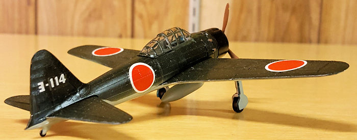 Revell 1/72 A6M5 Zero, by Chris Mikesh
