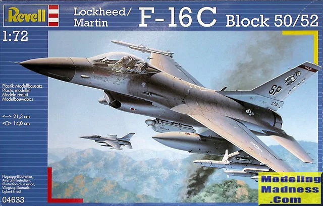 Revell 1 72 F 16c Block 50 52 Previewed By Scott Van Aken