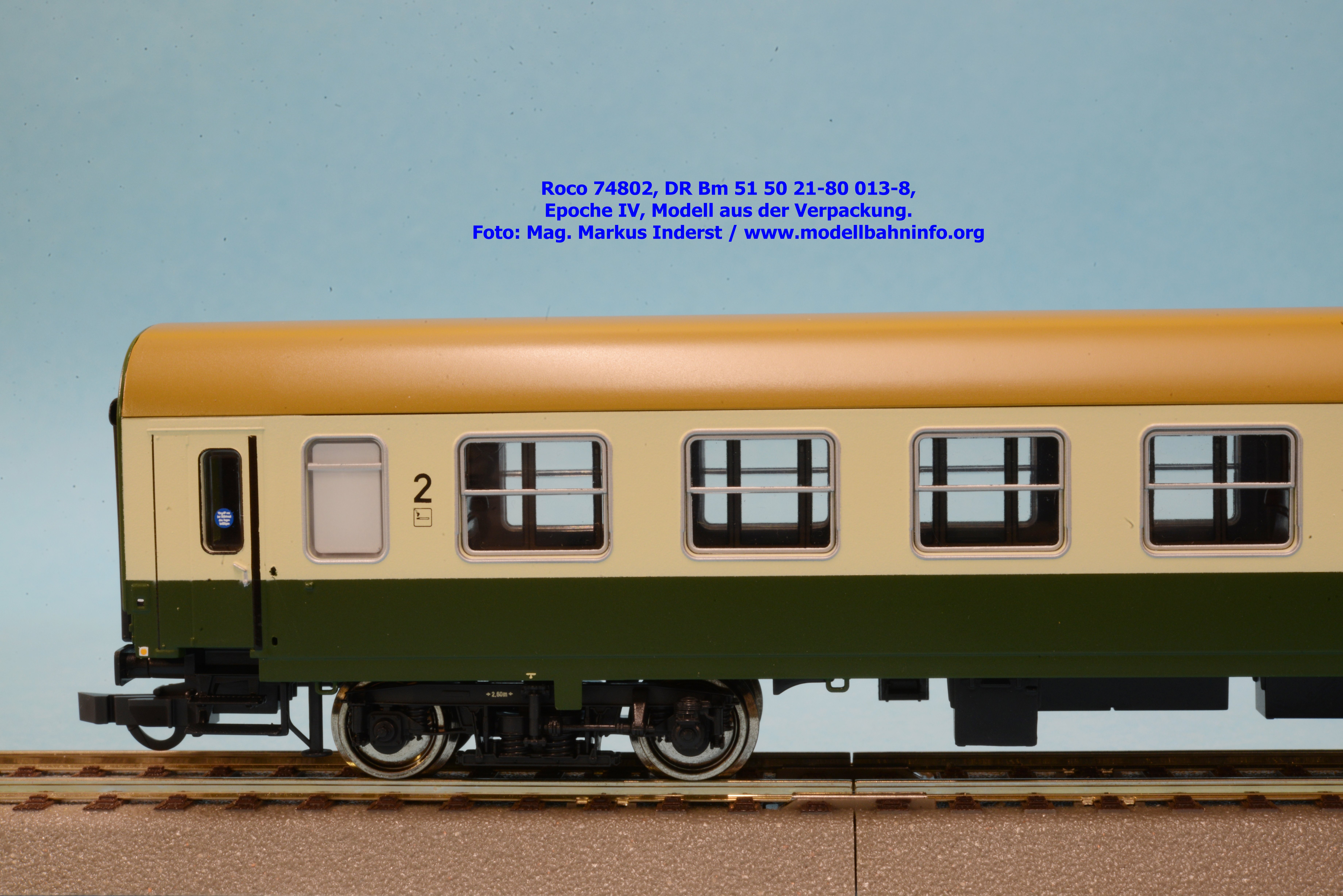 Roco 74800ff DR HalberstädterWagen