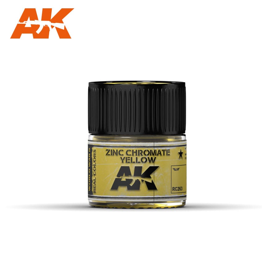 AK Interactive Real Colors Zinc Chromate Yellow AKRC263 Model Paint