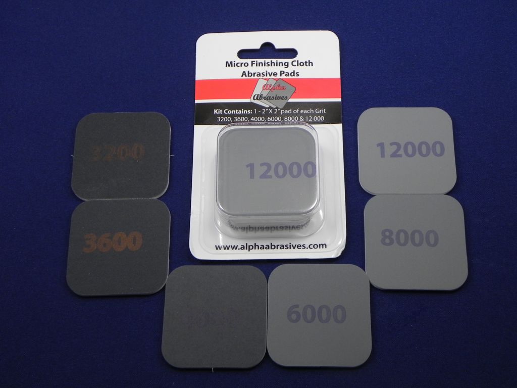 Micro Finishing Cloth Abrasive Pads Model Paint Solutions