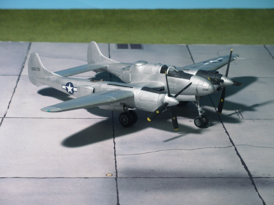 Lockheed XP58 Chain Lightning (Anigrand, Resin) ModelPlanes.de