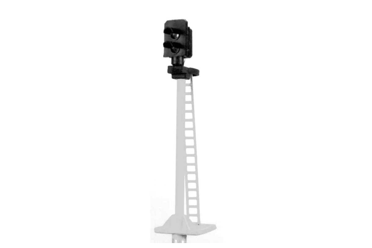 00 Gauge Model Railway Two Aspect Colour Light Signal (Y/G) Model Rail UK