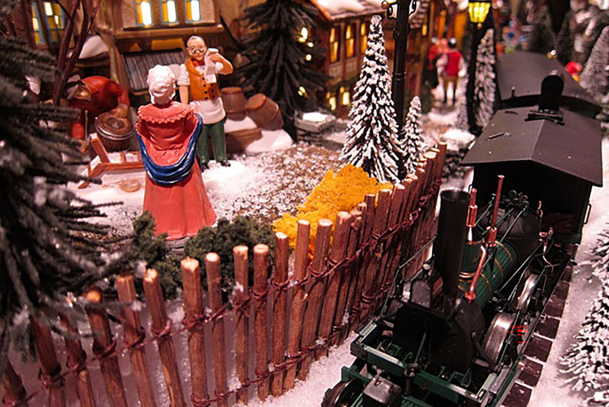 Model train Christmas village Model railroad layouts plansModel