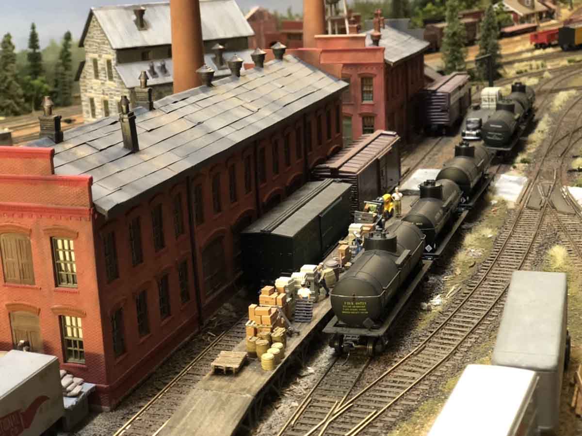 HO Switching layout Model railroad layouts plansModel railroad