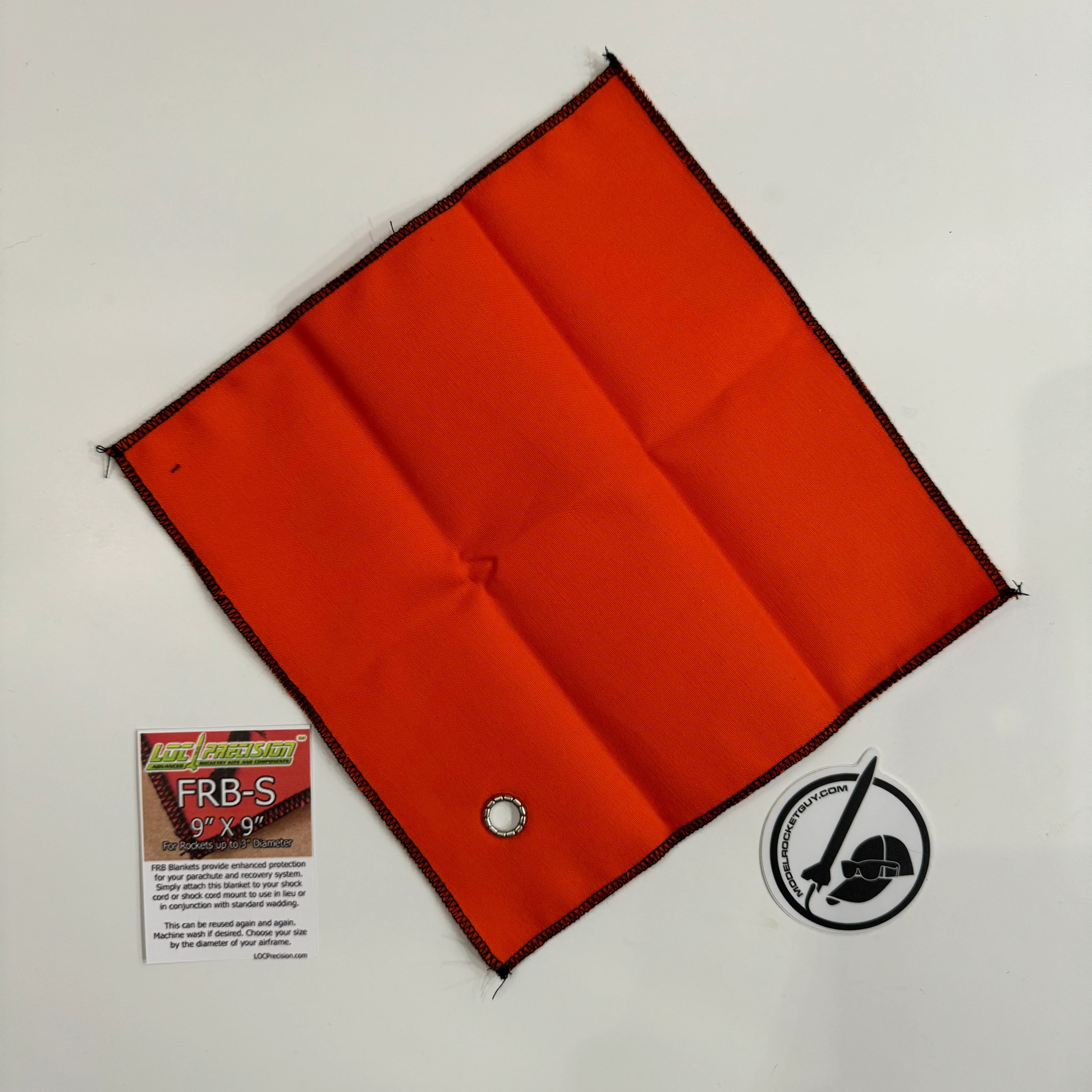 LOC Precision Fire Resistant Blanket 9x9 ModelRocketGuy