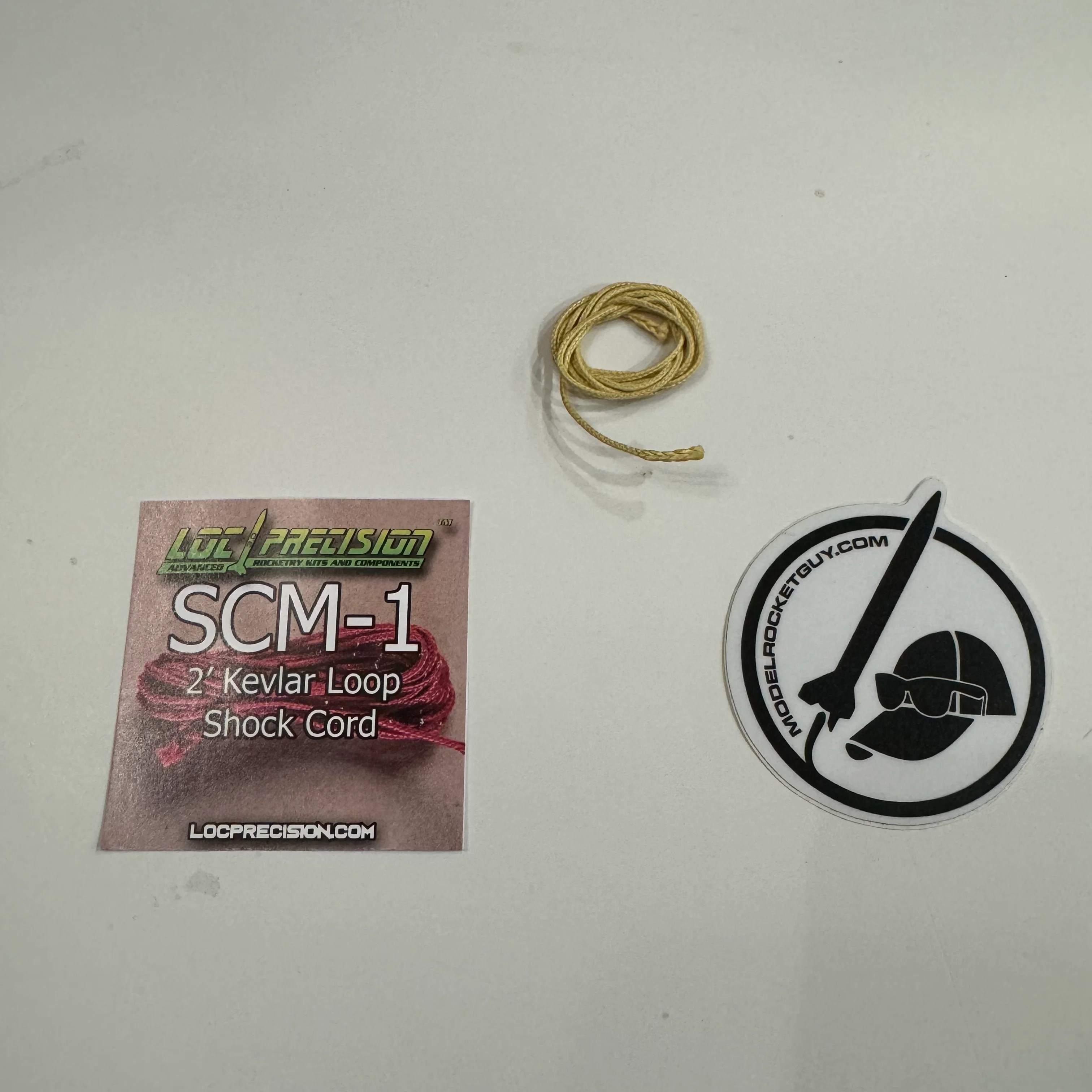 SCM1 LOC Precision 2' Kevlar Loop Shock Cord Mount ModelRocketGuy