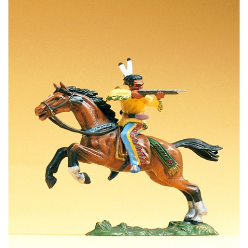 Preiser 54656 Indian on horse shooting