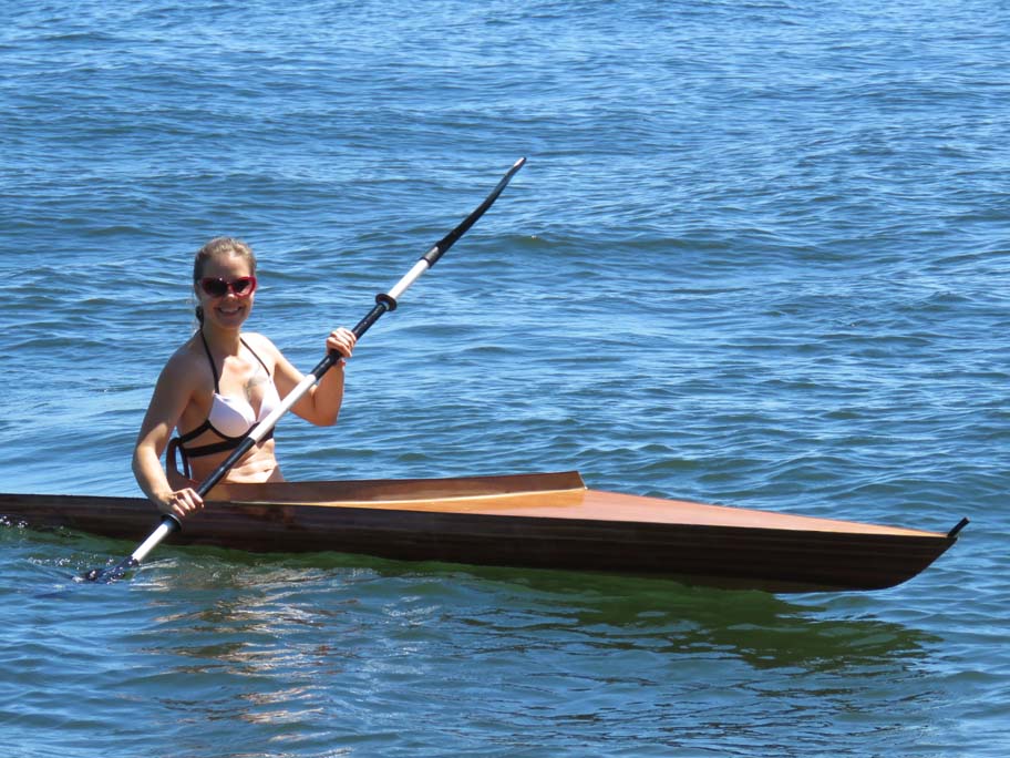 Tippecanoe Wooden Kayak