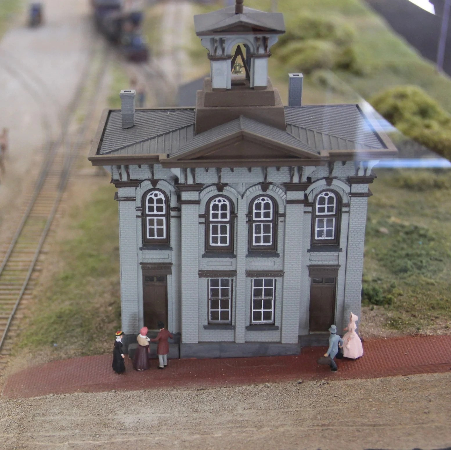 Historic Lincoln Gettysburg Train Station or City Hall? Model Scenery