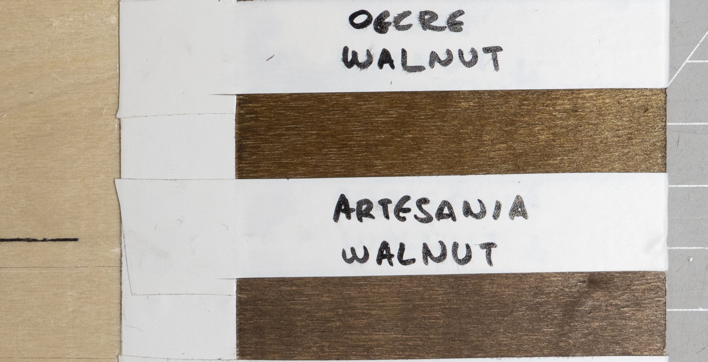 Occre VS Artesania dyes Painting, finishing and weathering products